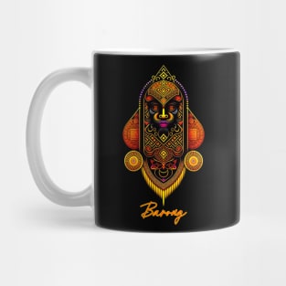 Barong Bali Tribal Pop Art Mug